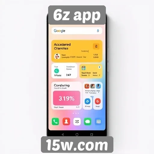 Análise da interface do usuário do 6z app
