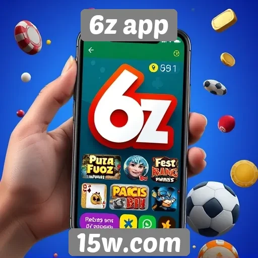 6z app oferece ampla variedade de jogos online